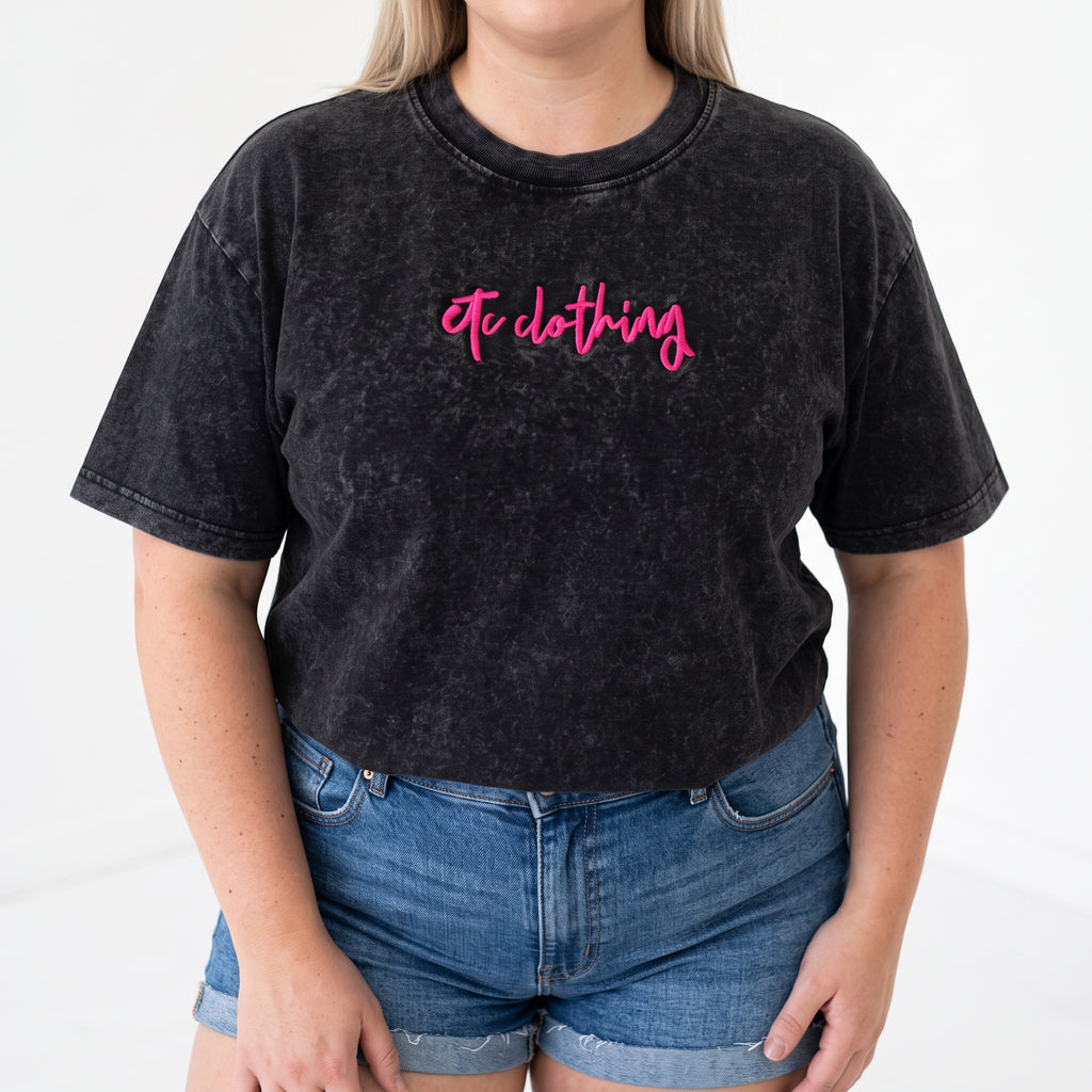 ETC Staple Embroidered Vintage Tee