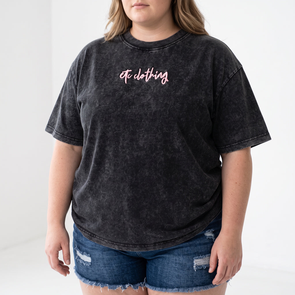 ETC Staple Embroidered Vintage Tee