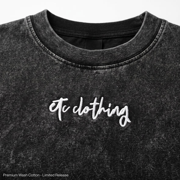 ETC Staple Embroidered Vintage Tee