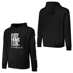 ETC Busy Mums Club Cotton Black Hoodie