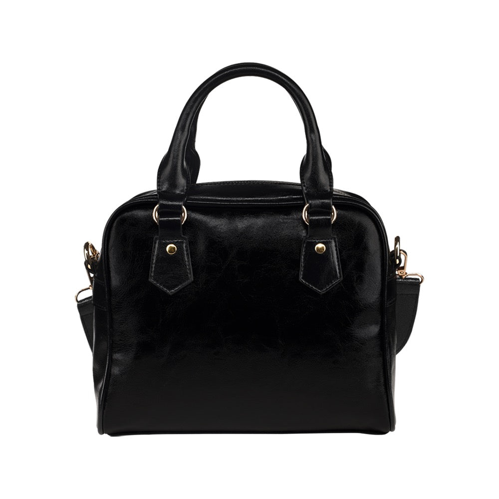 ETC Staples Black Shoulder Handbag