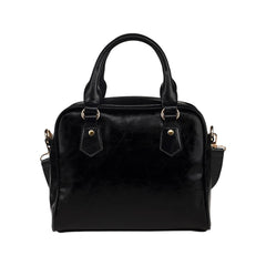 ETC Staples Black Shoulder Handbag
