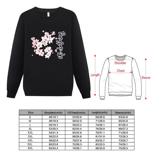 ETC Cherry Blossom Cotton Crew