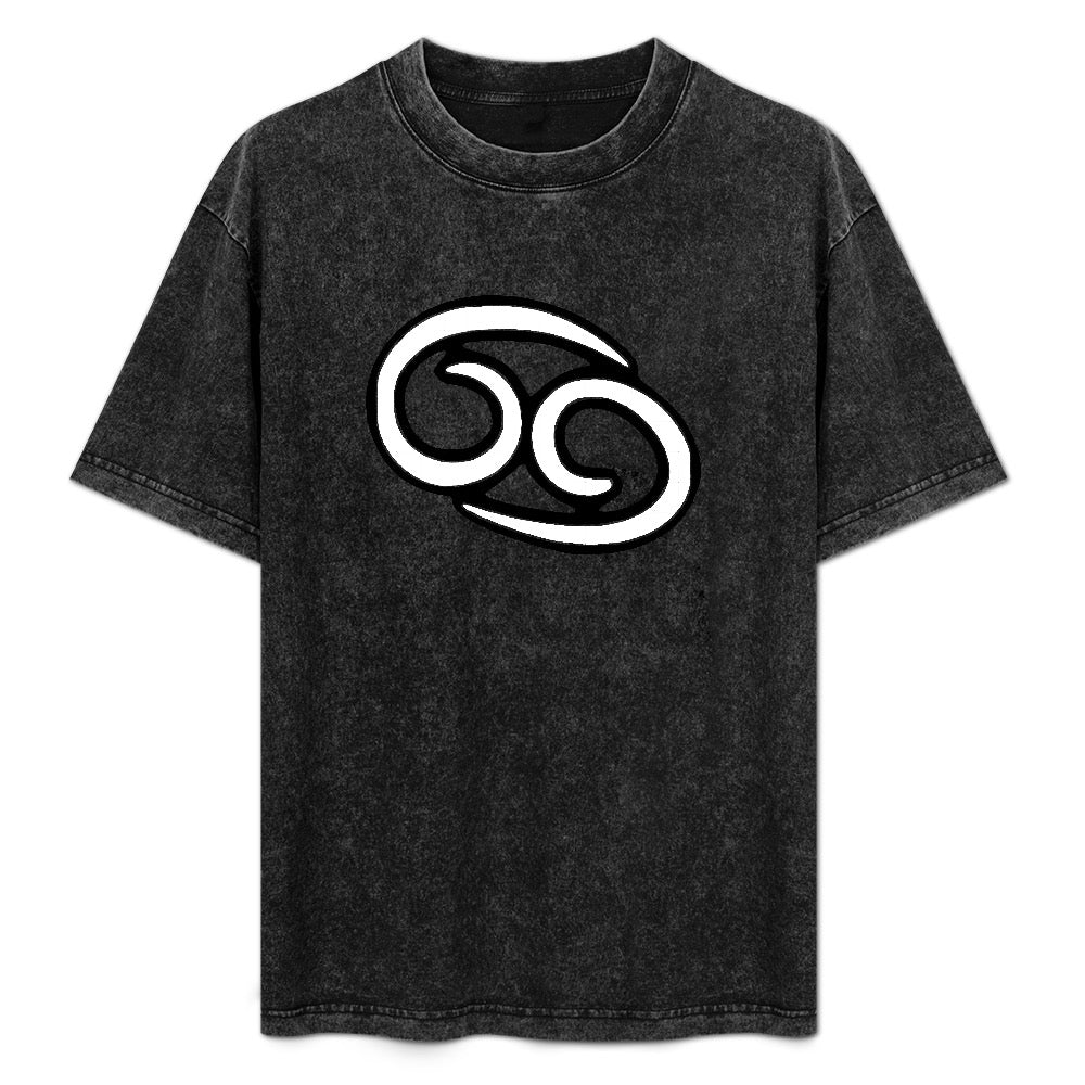 ETC Cancer Zodiac Sign Vintage Wash Tee