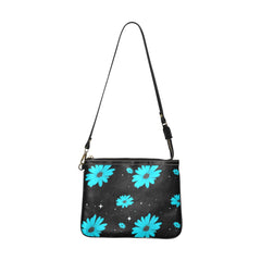 ETC Blue Daisies Shoulder Bag