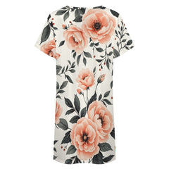 ETC Summer Floral Tee Dress