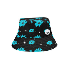 ETC Blue Daisies Bucket Hat