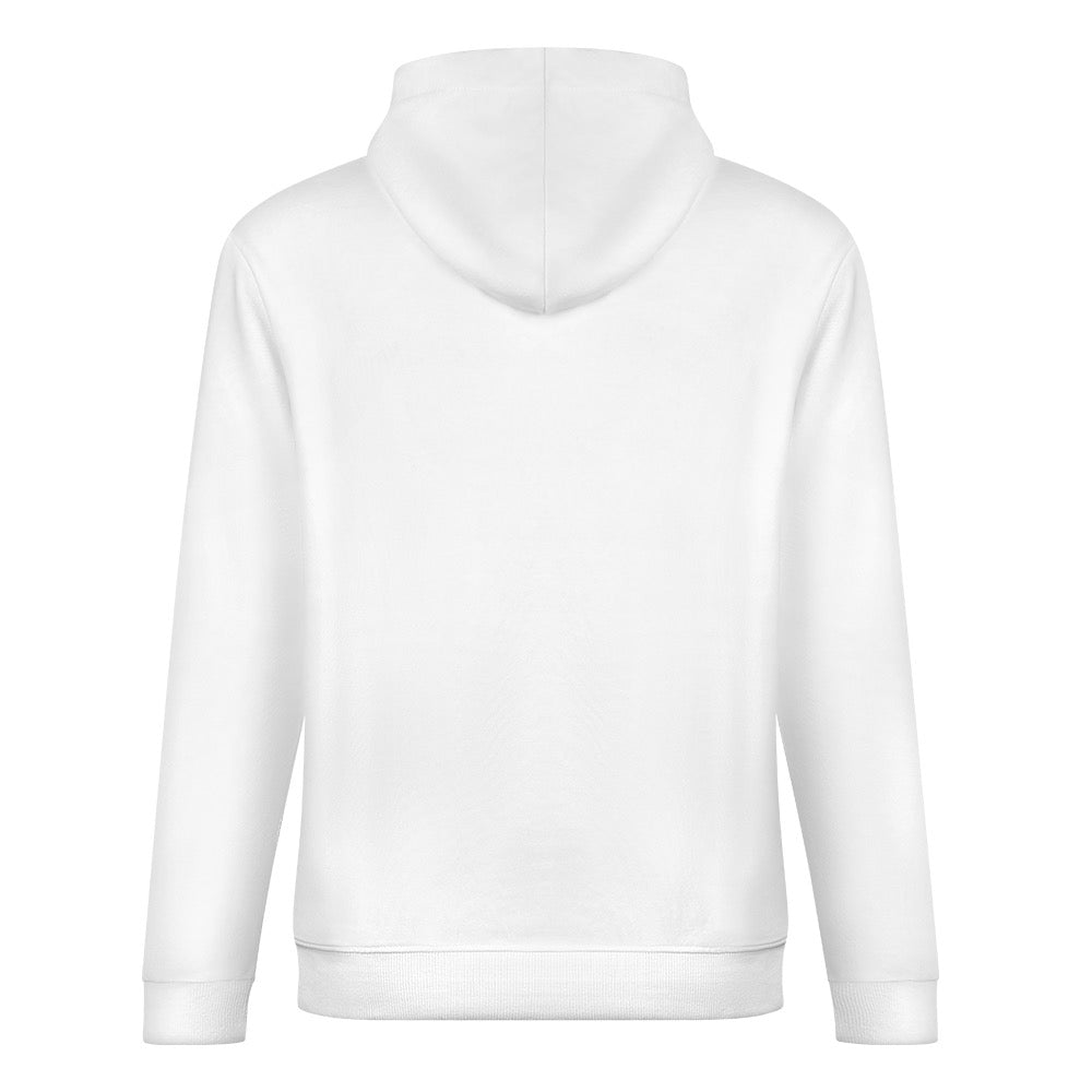 ETC Hot Pink Floral Noir Cotton Hoodie