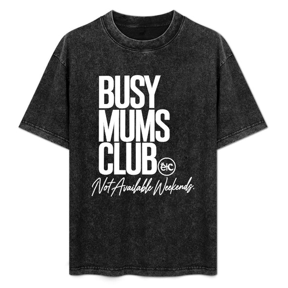 ETC Busy Mums Club Vintage Cotton Tee