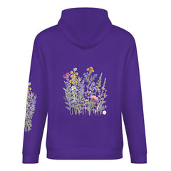 ETC Wild Child Purple Cotton Hoodie