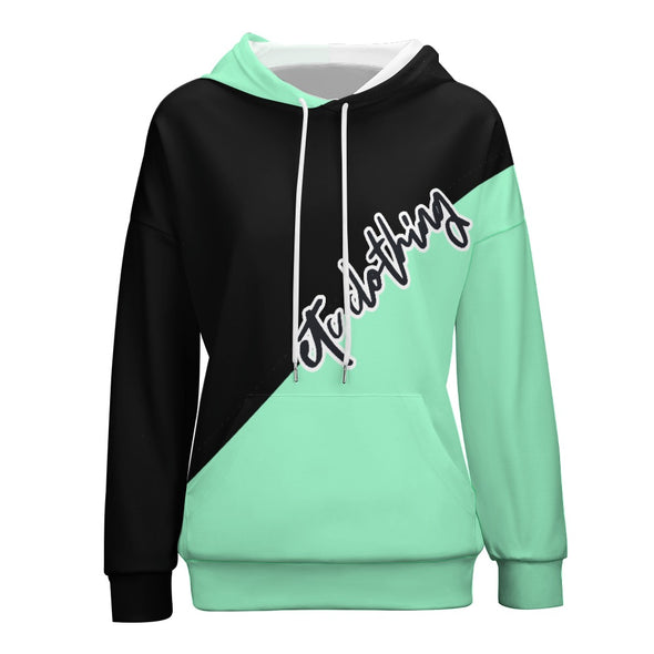 ETC Dropped Sleeve Mint Hoodie