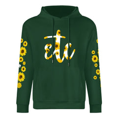 ETC Sunflower Green Cotton Hoodie