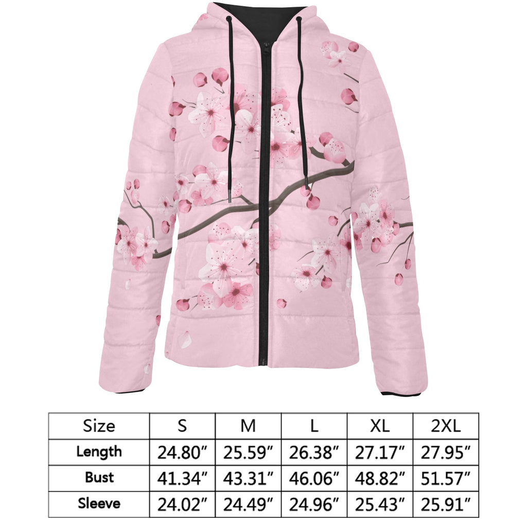 ETC Cherry Blossom Puffer Jacket