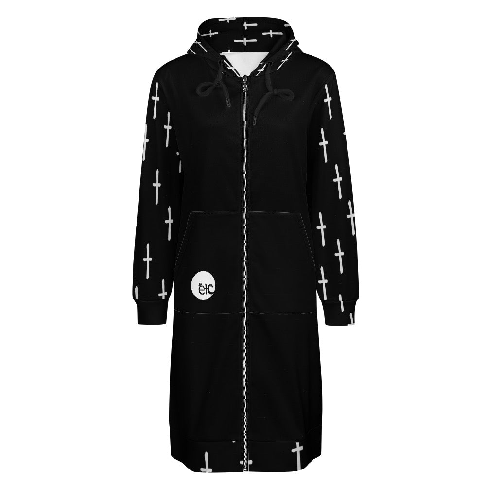 ETC 't' Long Zip Up Jacket