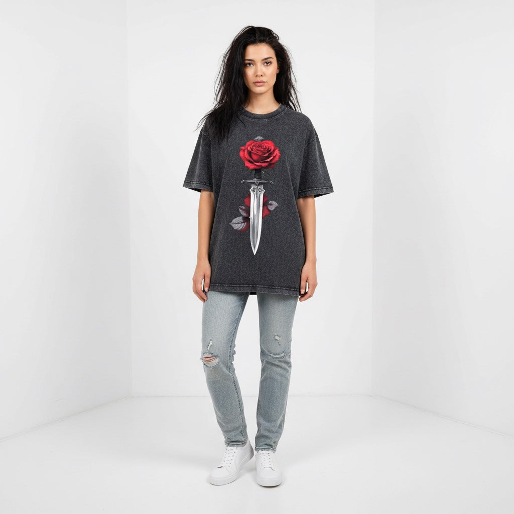 ETC Rose Dagger Vintage Tee