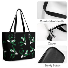 ETC Piwakawaka Koru - Green Handbag