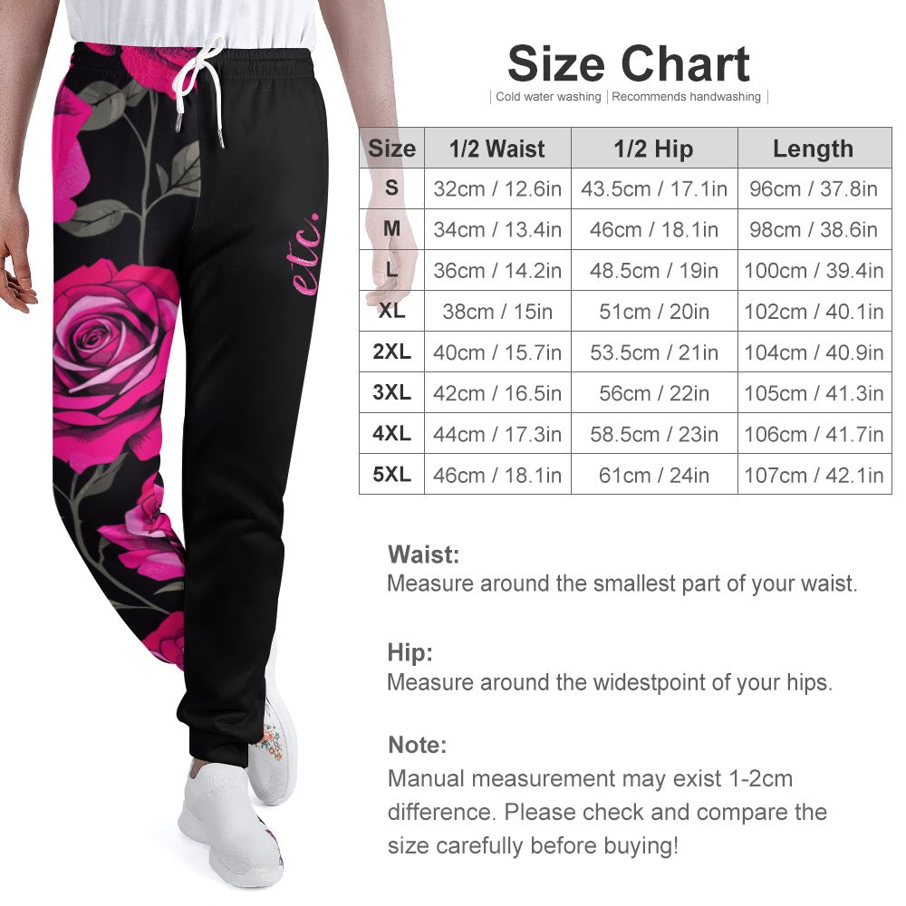 ETC Pink Rose Track Pants
