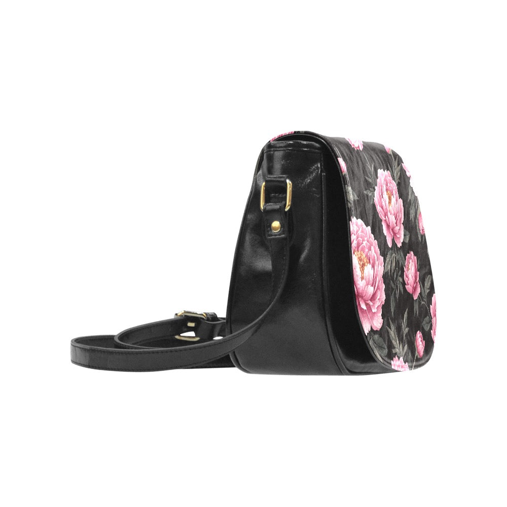 ETC Peonie Floral Saddle Bag (Large)