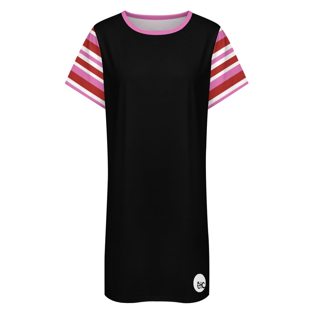 ETC Pink Cherries Tee Dress