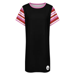 ETC Pink Cherries Tee Dress