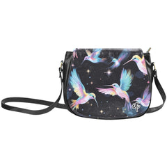 ETC Hummingbird PU Leather Saddle Bag