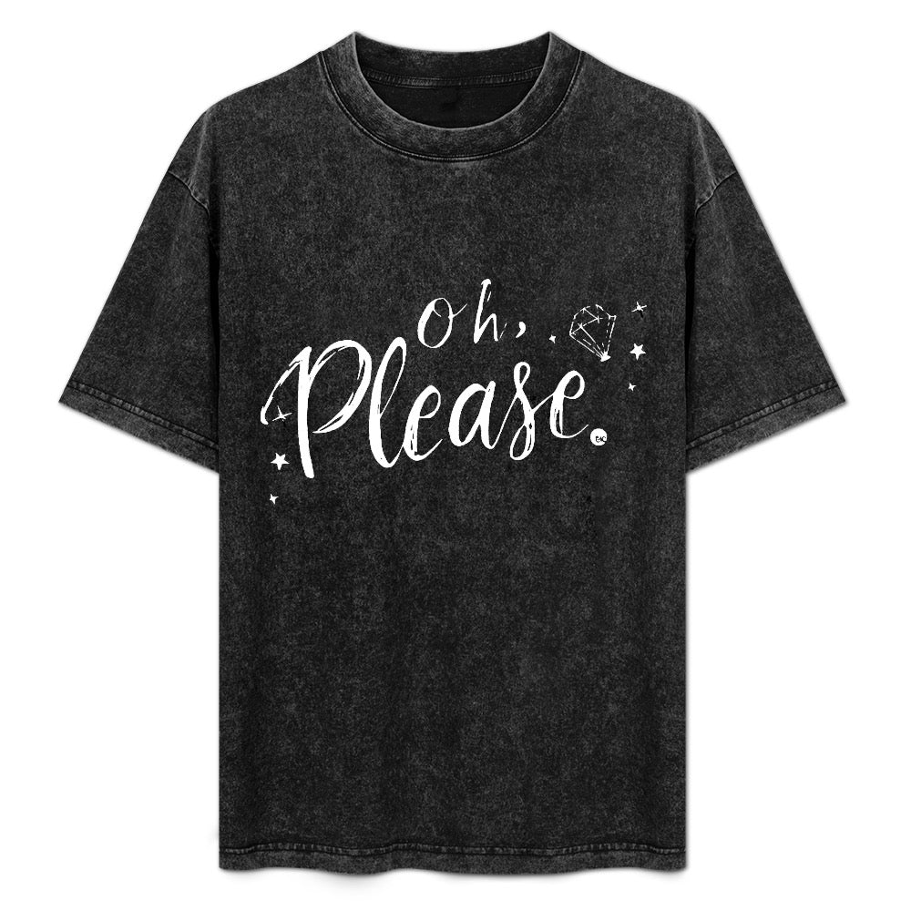 ETC 90's Nostalgic 'oh, please' vintage tee