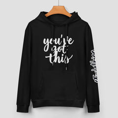 ETC Black Cotton - 'You've Got this Hoodie'