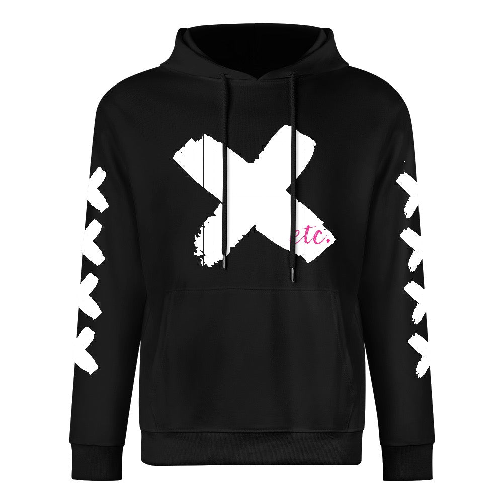 ETC Hot X Hoodie Cotton Black