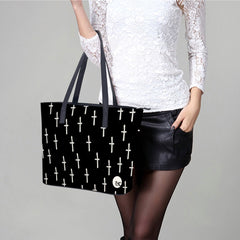 ETC 't' Leather Handbag