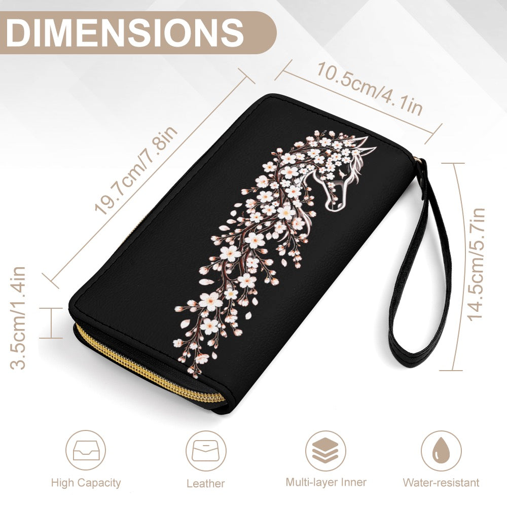ETC Cherry Blossom Stencil Wallet