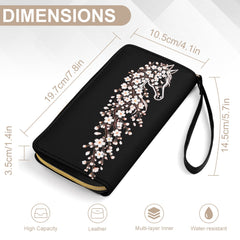 ETC Cherry Blossom Stencil Wallet