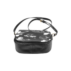 ETC Piwakawaka Koru PU Leather Saddle Bag