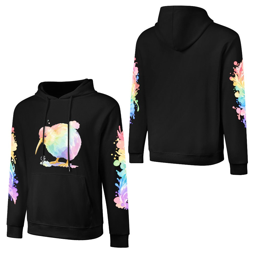 ETC Painted Pastel Kiwi Cotton Hoodie