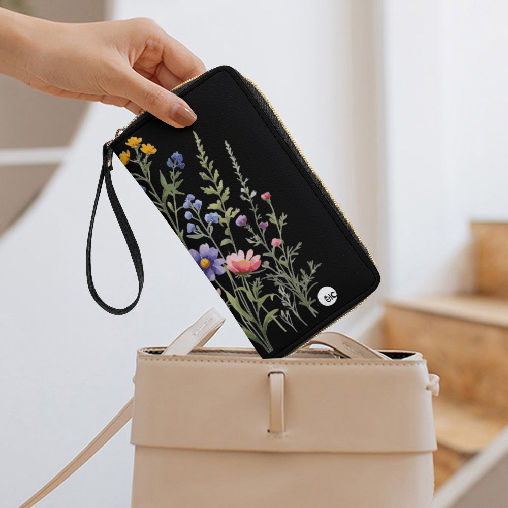 ETC Wild Flower PU Leather Wallet