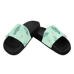 ETC Mint Feather Slides