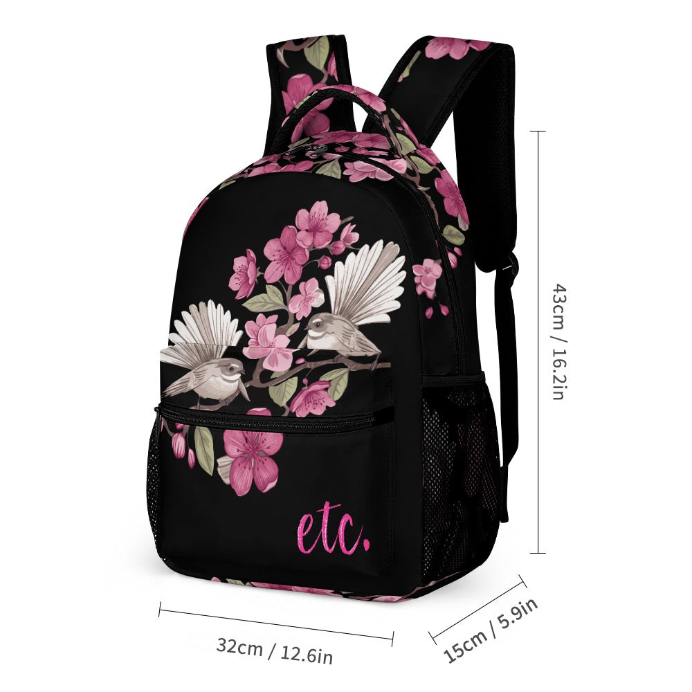 ETC Floral Fantail Bag Set