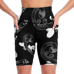 ETC Piwakawaka Koru Short Leggings