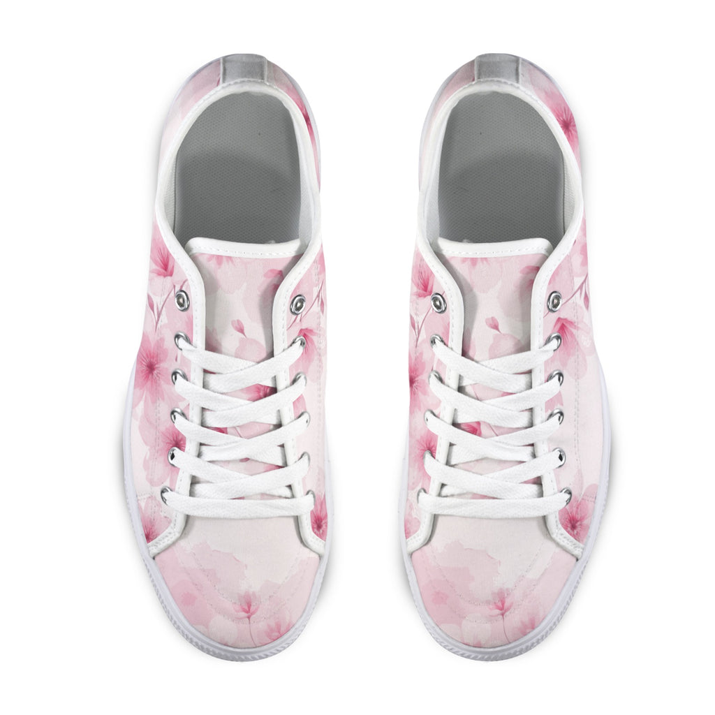 ETC Pink Floral Bloom Sneakers