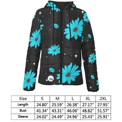 ETC Winter Blues Daisy Puffer Jacket
