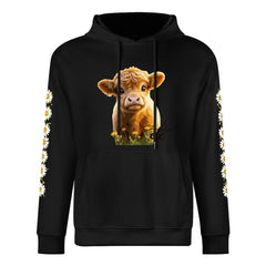 ETC Highland Cow Cotton Hoodie