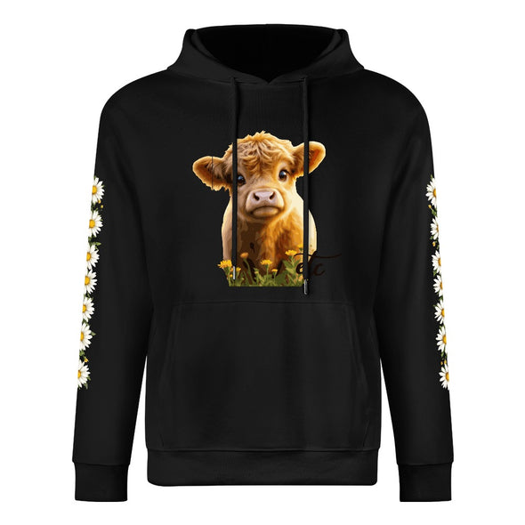 ETC Highland Cow Cotton Hoodie