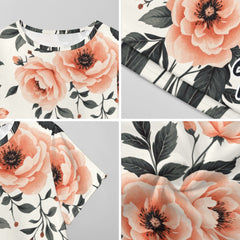 ETC Summer Floral Tee Dress