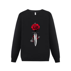 ETC Rose Daggers Cotton Fleece Crew