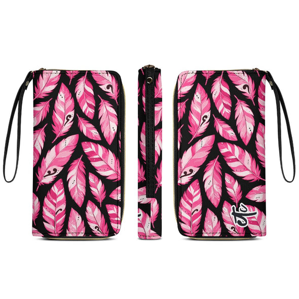 ETC Limited Edition Pink Feather Wallet