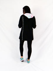 ETC Teal Leopard Cardi