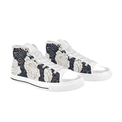 ETC Summer Peonies High Top Canvas Sneakers