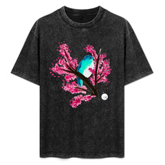 ETC Cherry Bird Vintage Wash Tee