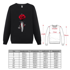 ETC Rose Daggers Cotton Fleece Crew