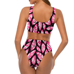 ETC Limited Edition Pink Feather Bikini