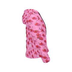ETC Pink Cherries Puffer Jacket